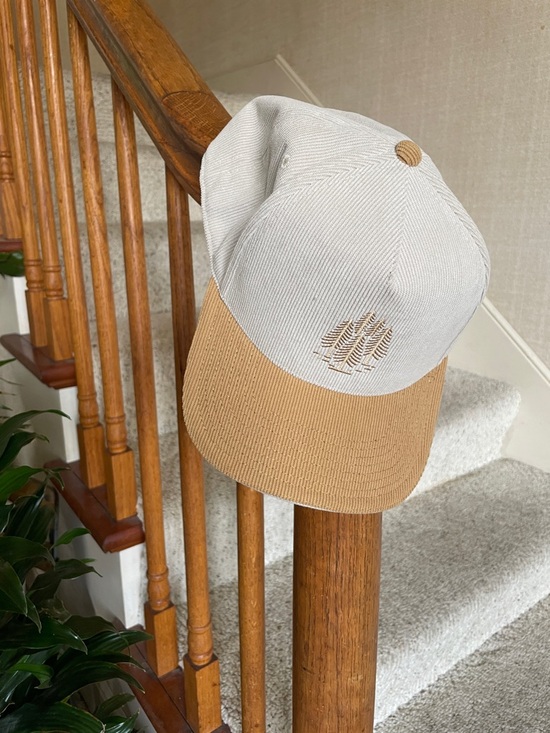 Branded Bills Other - Branded Bills The Pines Curved 5 Corduroy Trucker Snapback Hat NEW